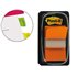 Banderitas Separadoras 680-4 Naranja Dispensador De 50 Unidades
