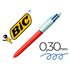 Boligrafo Bic Cuatro Colores Punta Fina 0,8 Mm