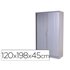 Armario Metalico Rocada Dos Puertas Tipo Persiana Incluye Cuatro Balda Serie Store 120X198X45 Cm Acabado Ac00