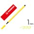 Rotulador Stabilo Acuarelable Pen 68 Amarillo Limon 1 Mm