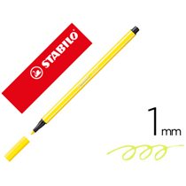 Rotulador Stabilo Acuarelable Pen 68 Amarillo Limon 1 Mm