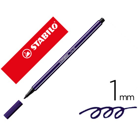 Rotulador Stabilo Acuarelable Pen 68 Azul Prusia 1 Mm
