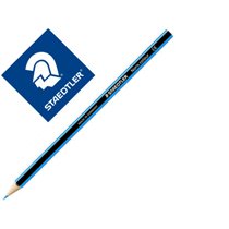Lapiz De Color Staedtler Wopex Ecologico Azul Claro