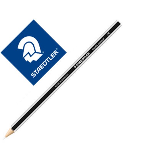 Lapiz De Color Staedtler Wopex Ecologico Blanco