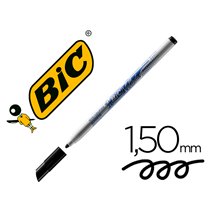 Rotulador Bic Velleda Fino Para Pizarra Negro Punta Redonda 1 Mm