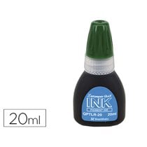 Tinta X'Stamper Quix Para Sellos Verde Bote De 20 Ml