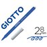 Rotulador Giotto Turbo Color Lavable Con Punta Bloqueada Unicolor Azul Oscuro