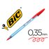 Boligrafo Bic Cristal Soft Rojo Punta De 1,2 Mm