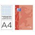 Recambio Color Oxford Din A4 80 Hojas Cuadro 5 Mm 4 Taladros Melocoton