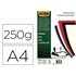 Tapa De Encuadernacion Fellowes Din A4 Carton Brillo Azul Chromolux 250 Gr Pack De 100 Unidades