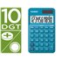 Calculadora Casio Sl-310Uc-Bu Bolsillo 10 Digitos Tax +/- Tecla Color Azul