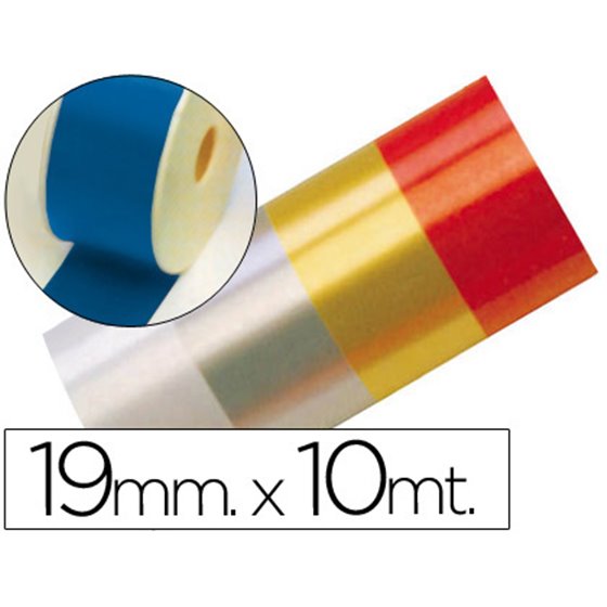 Cinta Fantasia 10 Mt X 19 Mm Azul