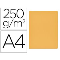 Subcarpeta Cartulina Gio Simple Intenso Din A4 Amarillo 250G/M2