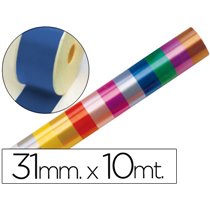 Cinta Fantasia 10 Mt X 31 Mm Azul