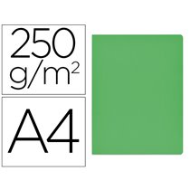 Subcarpeta Cartulina Gio Simple Intenso Din A4 Verde 250G/M2