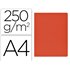 Subcarpeta Cartulina Gio Simple Intenso Din A4 Rojo 250G/M2