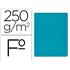 Subcarpeta Cartulina Gio Simple Intenso Folio Azul 250G/M2
