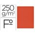 Subcarpeta Cartulina Gio Simple Intenso Folio Rojo 250G/M2