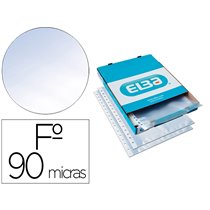 Funda Multitaladro Elba Standard Folio 90 Micras Piel Naranja Caja De 100 Unidades