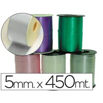 Cinta Fantasia 500 Mt X 5 Mm Plata