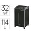Destructora De Documentos Fellowes 425Ci Capacidad De Corte 32H Seguridad P4 Clips Grapas Tarjetas Y Cd 114L