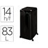 Destructora De Documentos Fellowes Automax 600M Capacidad De Hojas 600 Seguridad P5 Clips Y Tarjetas