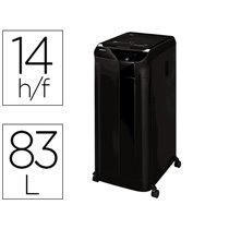 Destructora De Documentos Fellowes Automax 600M Capacidad De Hojas 600 Seguridad P5 Clips Y Tarjetas