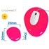 Alfombrilla Para Raton Q-Connect Reposamuñecas De Gel Pvc Color Rosa 210X245X20 Mm