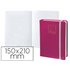 Libreta Quo Vadis Life Journal Infinite Dots Puntos 15X21 Cm 224 Hojas Tapa Similpiel Ciruela