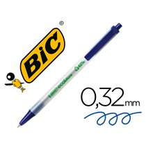 Boligrafo Bic Ecolutions Clic Stic Azul