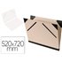 Carpeta Dibujo Canson Brut 52X72 Cm Con Gomas Color Gris