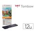Rotulador Tombow Acuarelable Doble Punta Pincel Colores Primarios Estuche De 12 Unidades Colores Surtidos