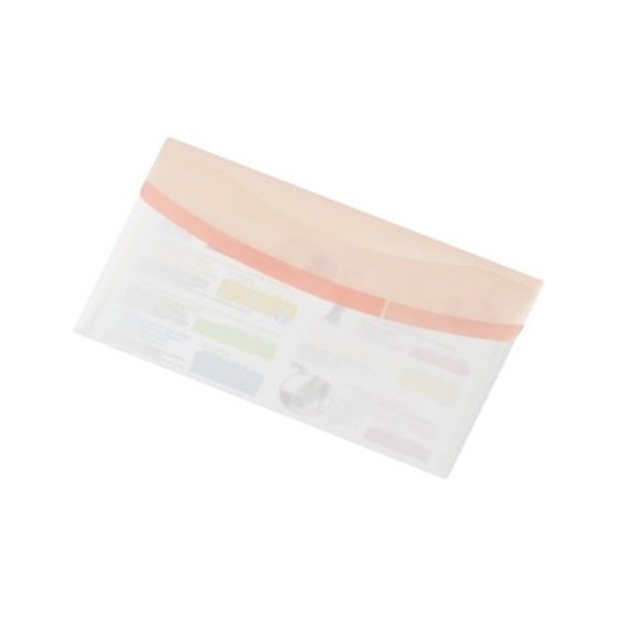 Carpeta Tarifold Portadocumentos Color Dream Polipropileno 250X135 Mm Cierre Velcro Pack 6 Unidades