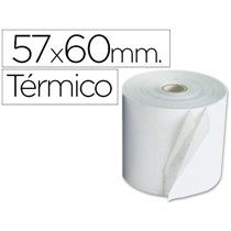 Rollo Sumadora Exacompta Termico 57 Mm X 60 Mm 55 G/M2 Sin Bisfenol A