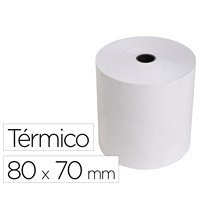 Rollo Sumadora Exacompta Termico 80 Mm X 70 Mm 55 G/M2 Sin Bisfenol A