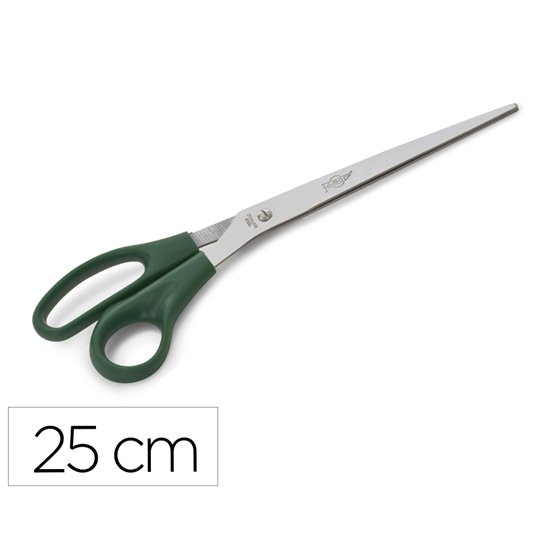 Tijera Oficina Faibo Acero Inoxidable 25 Cm Empuñadura Ergonomica En Blister