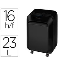 Destructora De Documentos Fellowes Lx-210 Capacidad De Corte 16 H Seguridad P4 Destruye Grapas Clips Y