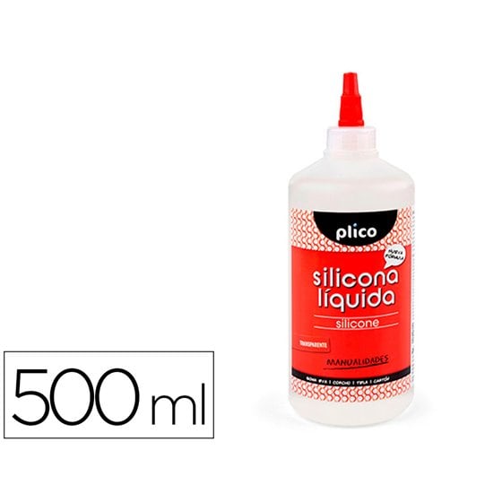 Silicona Liquida Plico Bote De 500 Ml