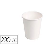 Vaso De Carton Biodegradable Blanco 290 Cc Paquete De 50 Unidades