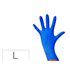 Guantes De Nitrilo Desechable Sensitive Sin Polvo Talla L Grande Color Azul Caja De 100 Unidades