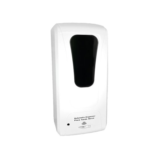 Dispensador Para Gel Y Jabon Q-Connect Automatico Con Sensor 1000 Ml 13X11,5X27 Cm Color Blanco