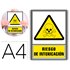 Pictograma Archivo 2000 Riesgo De Intoxicacion Pvc Amarillo Luminiscente 210X297 Mm