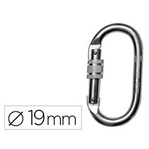 Mosqueton Faru Acero Galvanizado Virola 19 Mm Resistencia 25 Kn