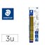 Lapices De Grafito Staedtler Noris N.2 Hb Blister De 3 Unidades