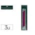Lapices Bicolor Fino Faber Castell 2160-Rb Hexagonal Rojo/Azul Blister De 3 Unidades