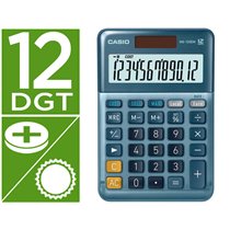 Calculadora Casio Ms-120Em Sobremesa 12 Digitos Tx +/- Color Azul