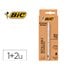 Boligrafo Bic Cristal Renew Tinta Negra Pack De 1 Unidad + 2 Recambios