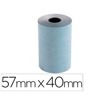 Rollo Sumadora Exacompta Safe Contact Termico 57 Mm X 40 Mm 52 G/M2