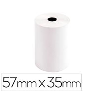 Rollo Sumadora Exacompta Safe Contact Termico 57 Mm X 35 Mm 44 G/M2