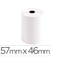 Rollo Sumadora Exacompta Safe Contact Termico 57 Mm X 46 Mm 55 G/M2